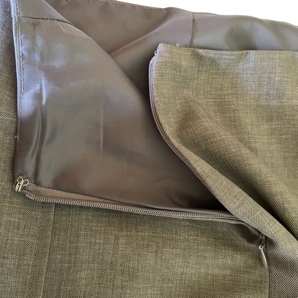 Kasper | Heather Gray Career Business Pencil Skirt 2P - Picture 14 of 17